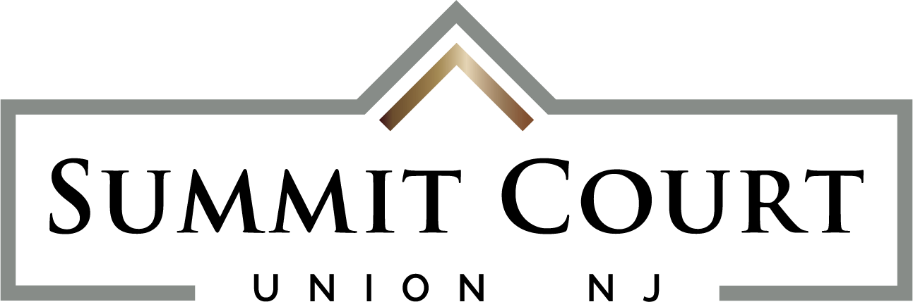 The image is of a logo for Summit Court Union NJ.